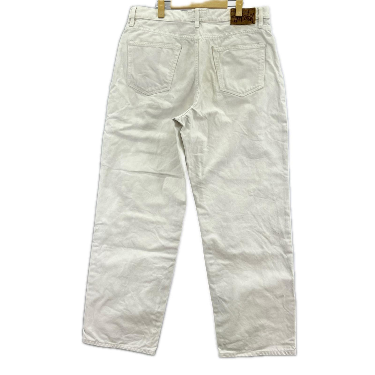 デニムパンツ OVERDYED BIG OL JEAN ホワイト ホワイト