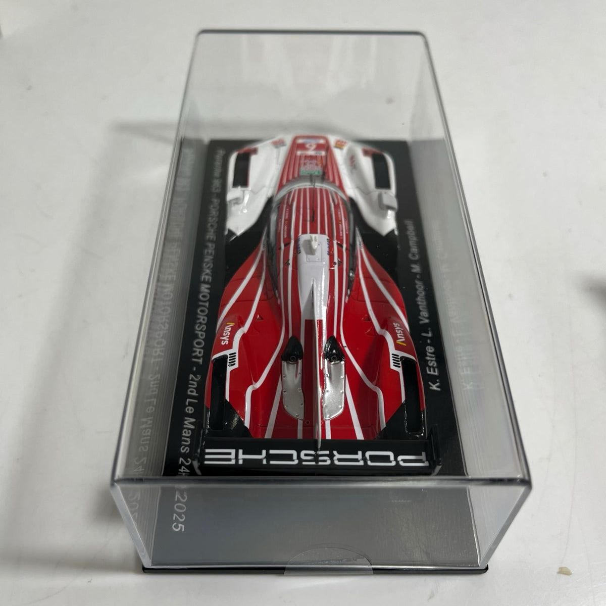 Porsche 963 PORSCHE PENSKE MOTORSPORT スパーク スケールカー