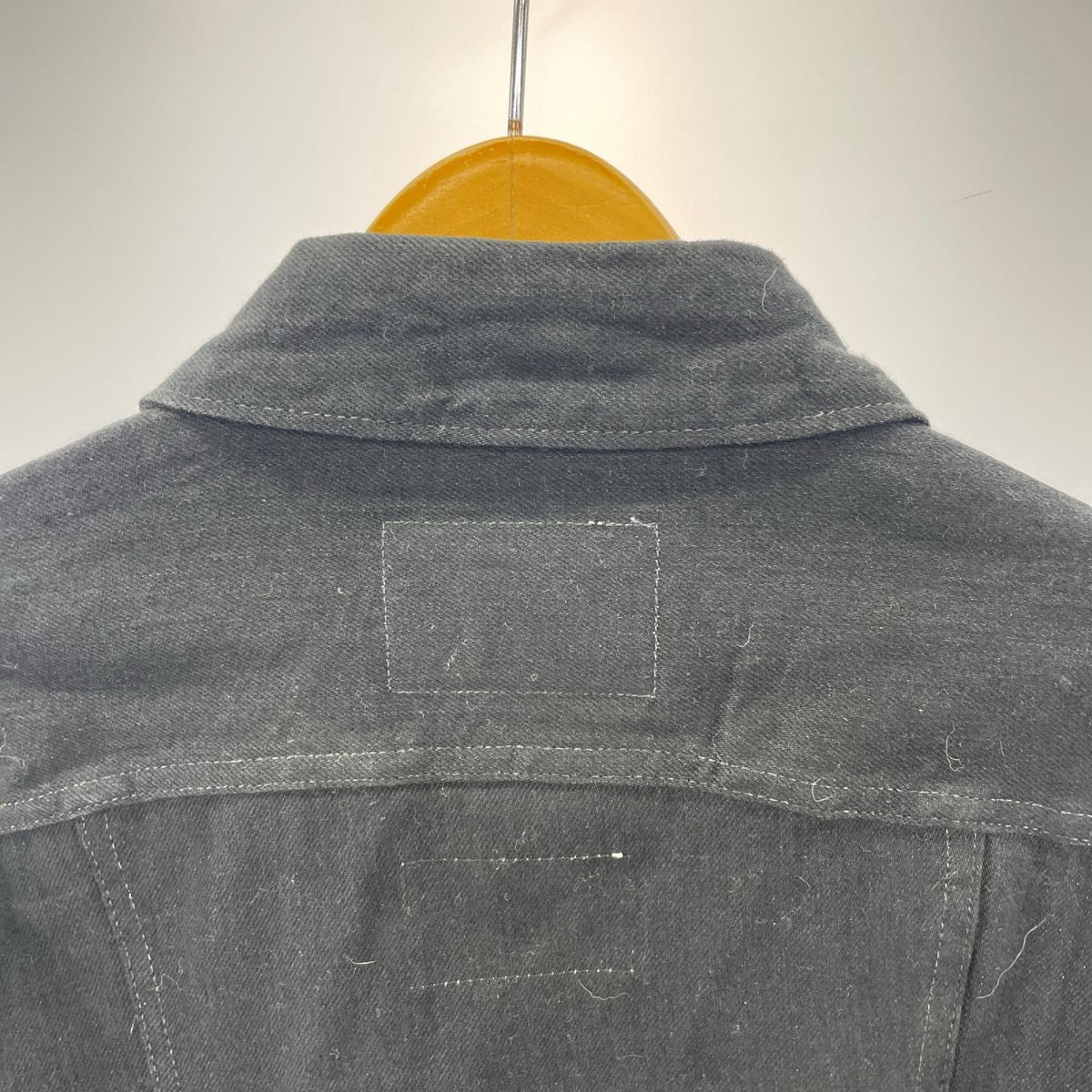 デニムジャケット BLACK MEANS 945-69HDJ02-1Hiroshima Denim 2 ブラック