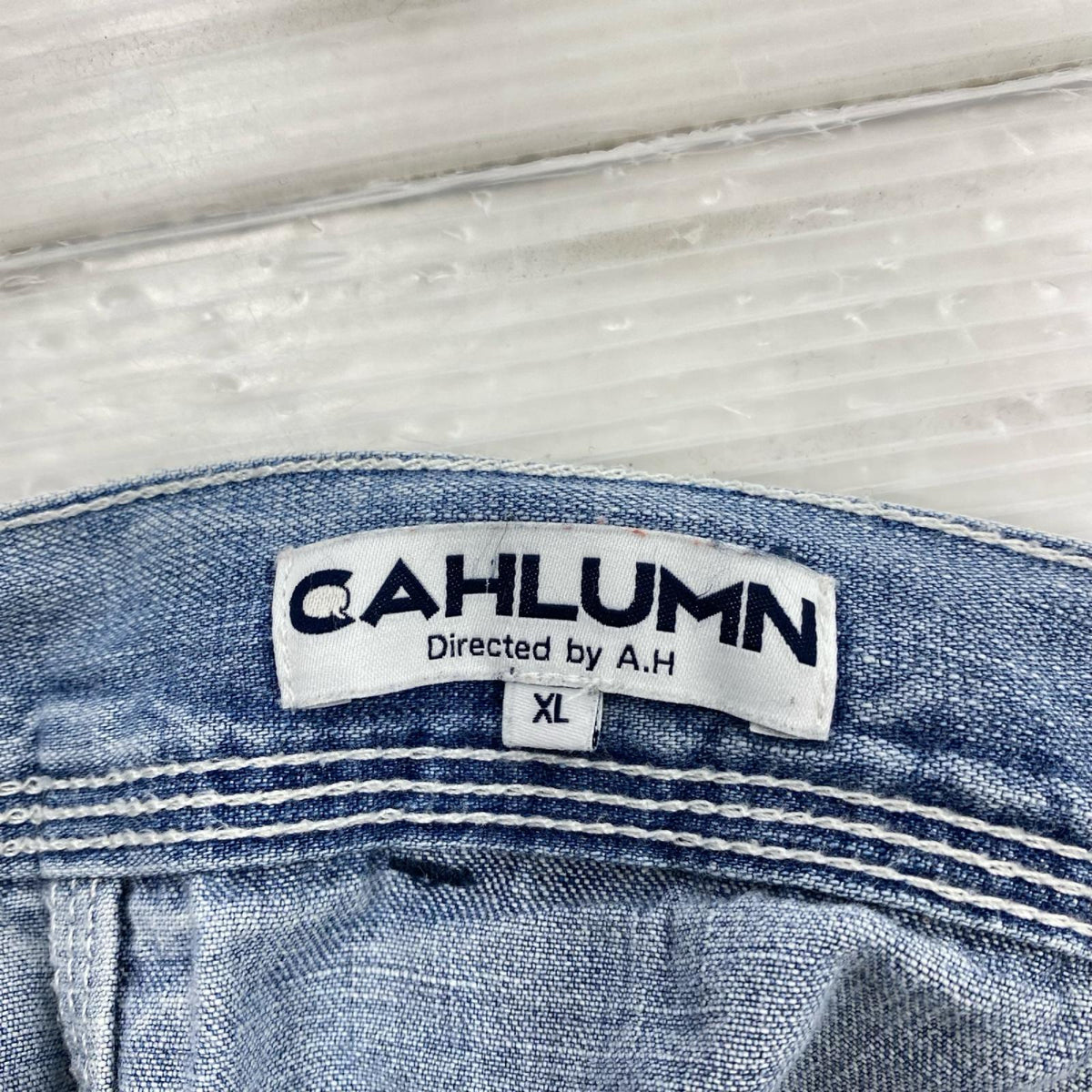 デニムパンツ CAHLUMN ブルー