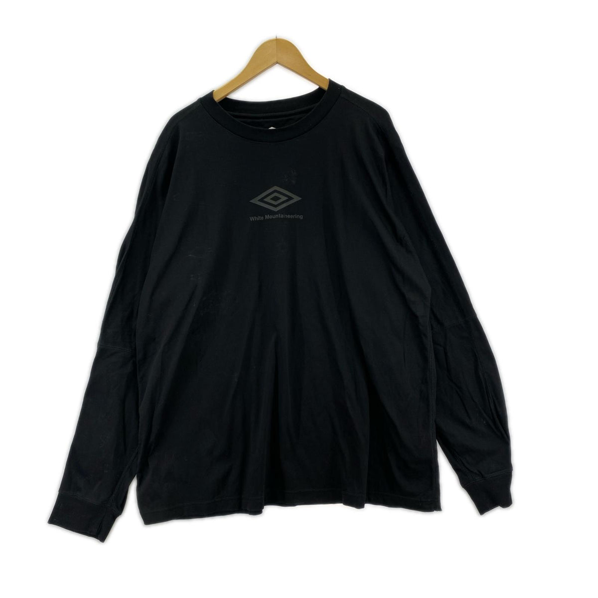 長袖Tシャツ WHITE MOUNTAINEERING×UMBRO Long Sleeve T-Shirt 4 ブラック ブラック