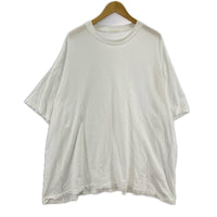 半袖Tシャツ COMOLI 25SS コットンメッシュ半袖Tシャツ 3 ホワイト ホワイト
