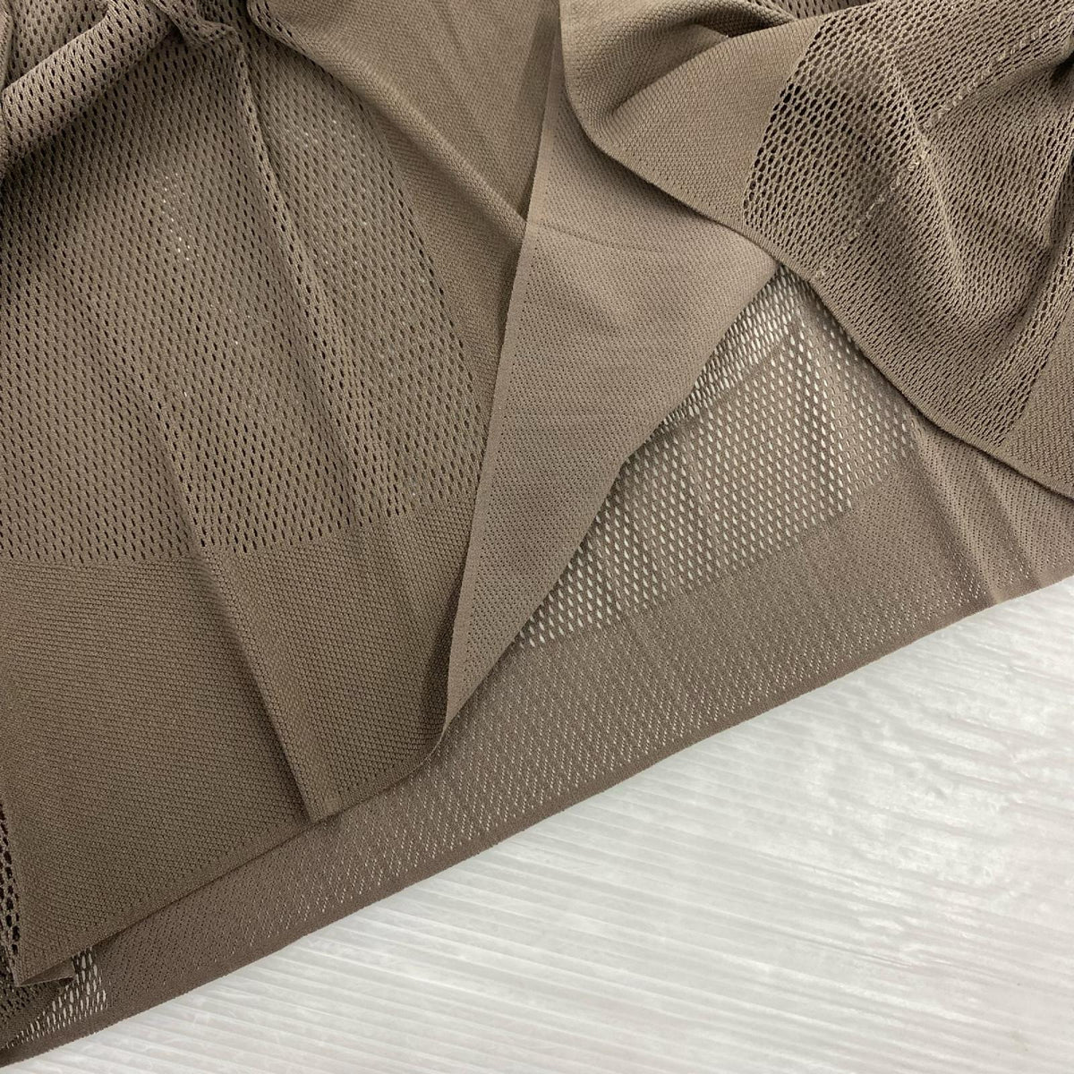 タンクトップ WHITE MOUNTAINEERING 26SS Wair SLEEVELESS KNIT 2 ブラウン ブラウン