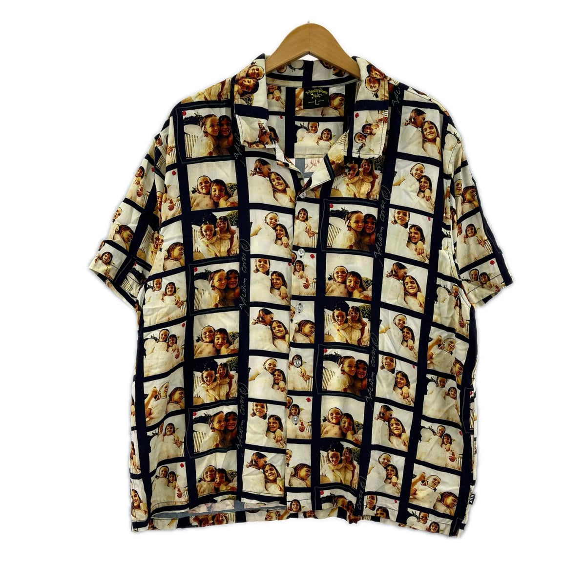 半袖シャツ ×Smushing Pumpkins レーヨン総柄シャツ L L マルチカラー