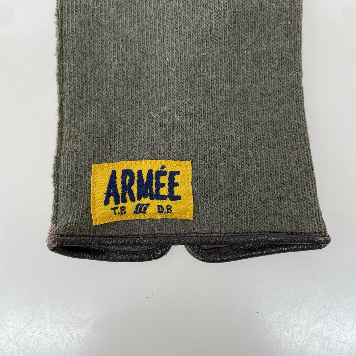 その他アクセサリー 70s ワークグローブ フランス製 GRY グリーン