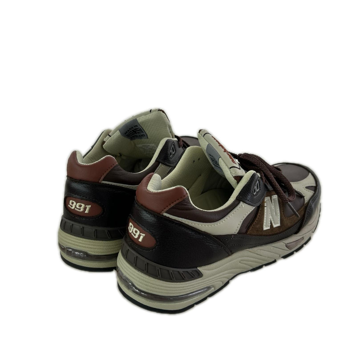 スニーカー NEW BALANCE 英国製 M991GBI BROWN 27.5 茶 ブラウン