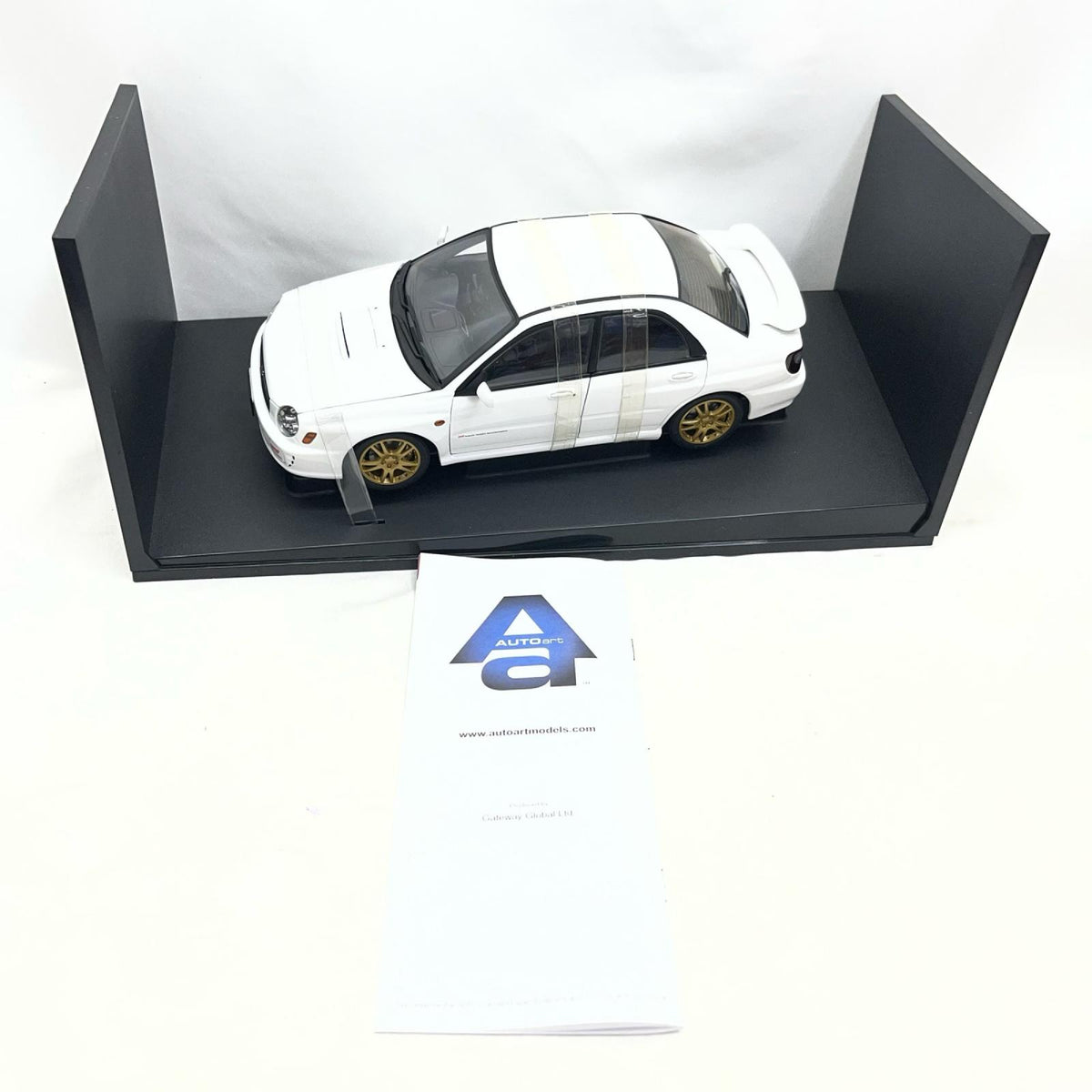 AUTO ART subaru newage impreza wrxst1 スケールカー