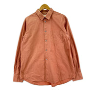 長袖シャツ PAPER POPLIN MEDINA PINK/M/ピンク/SNM-023 M ピンク