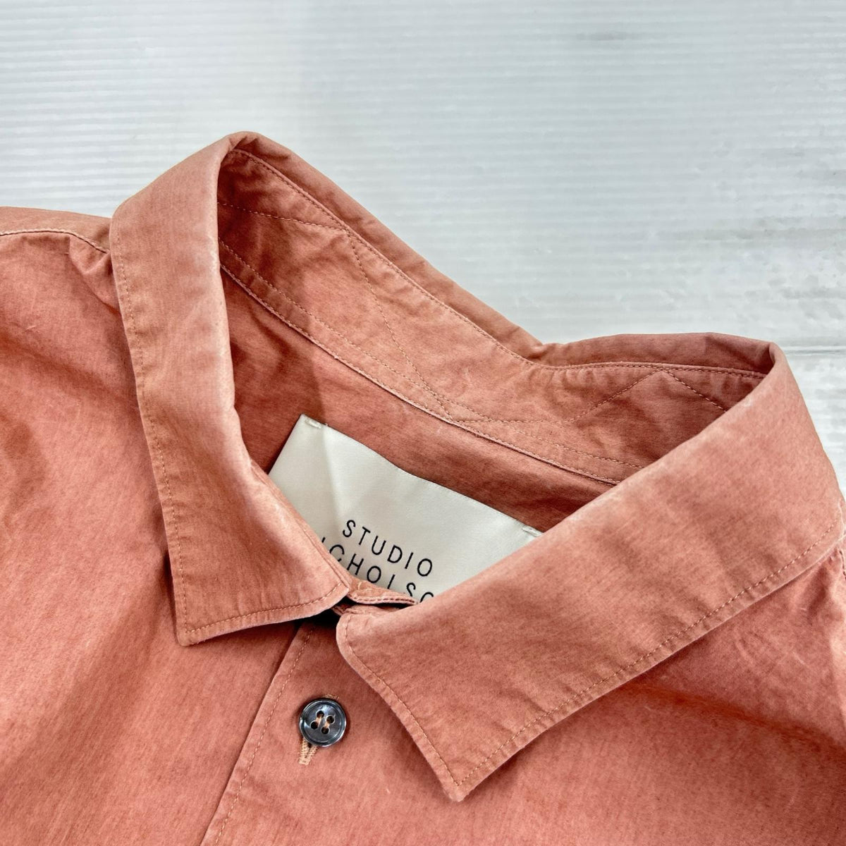 長袖シャツ PAPER POPLIN MEDINA PINK/M/ピンク/SNM-023 M ピンク