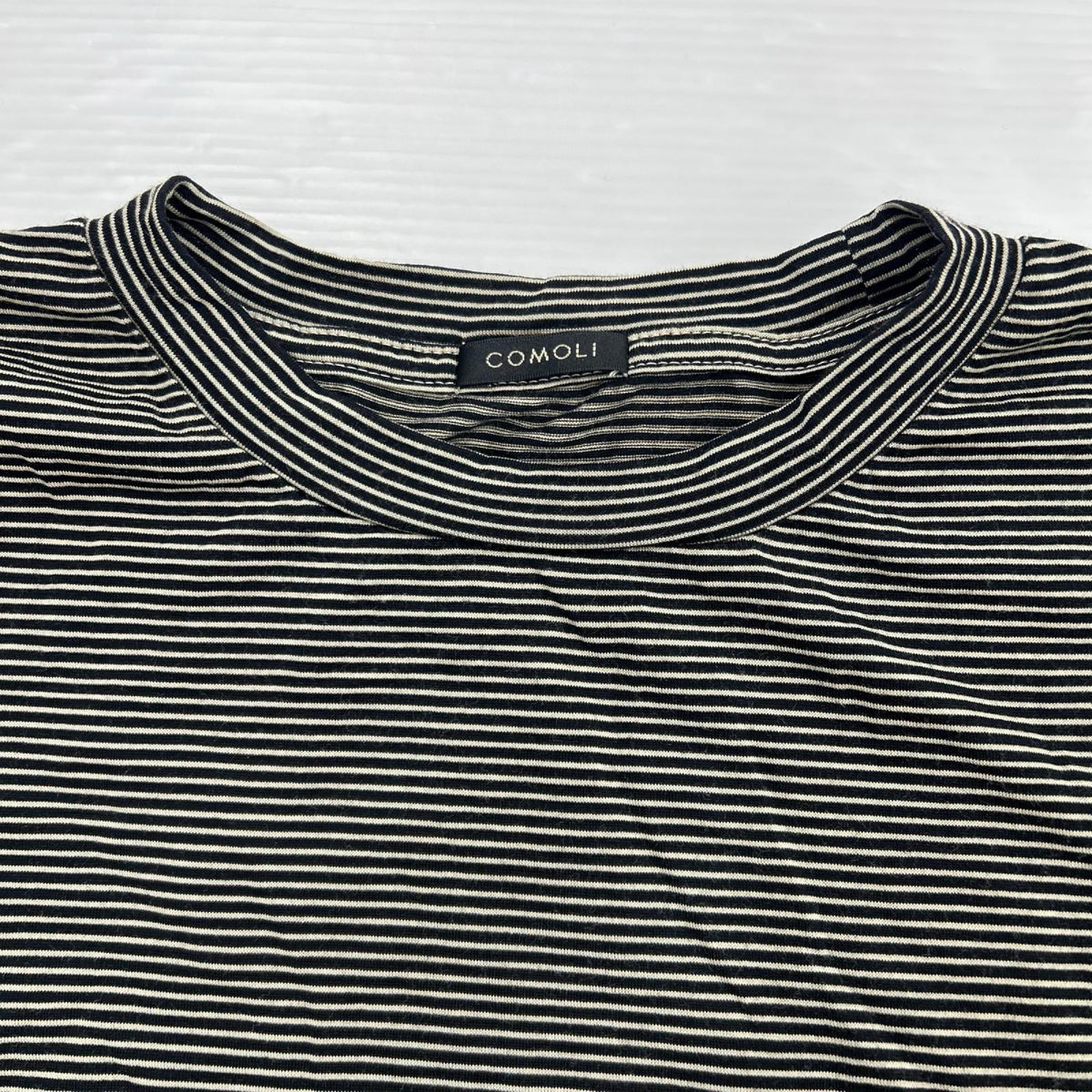 半袖Tシャツ サマーウール天竺 Tシャツ/ボーダー/4/X01-05013 4