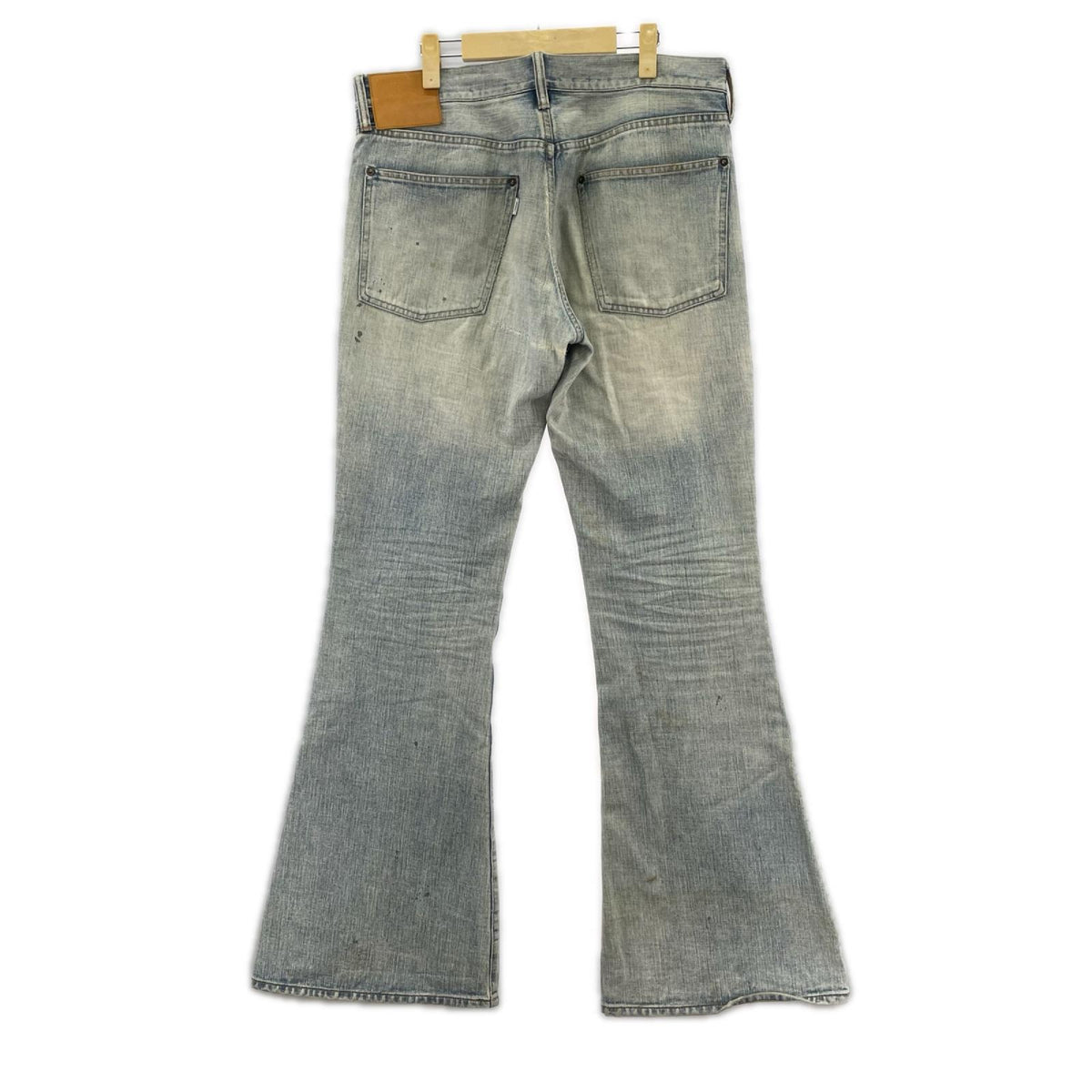 デニムパンツ FADED MODERN DENIM WESTERN FLARED ブルー