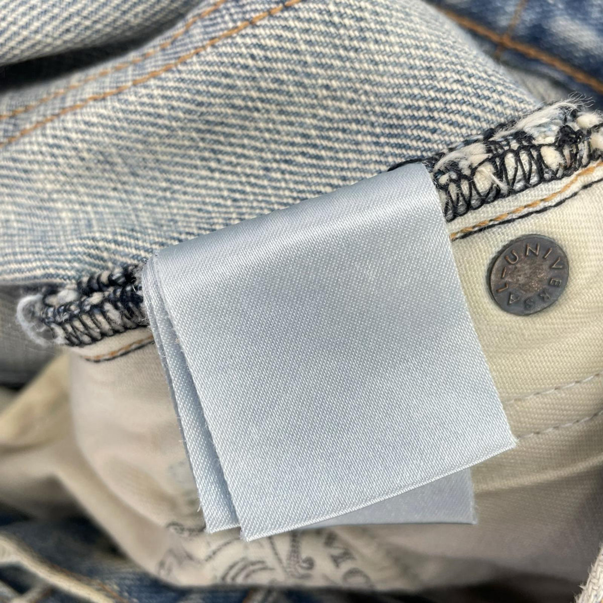 デニムパンツ FADED MODERN DENIM WESTERN FLARED ブルー