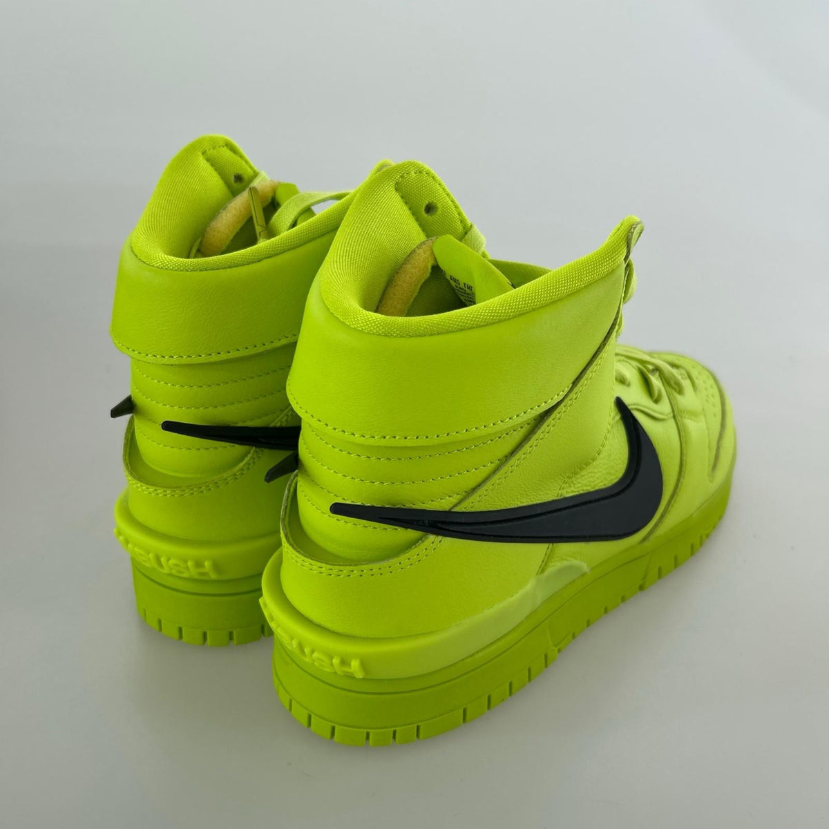 スニーカー ×Ambush Dunk High Flash Lime 28cm (US10 UK9 1/2 EU46)