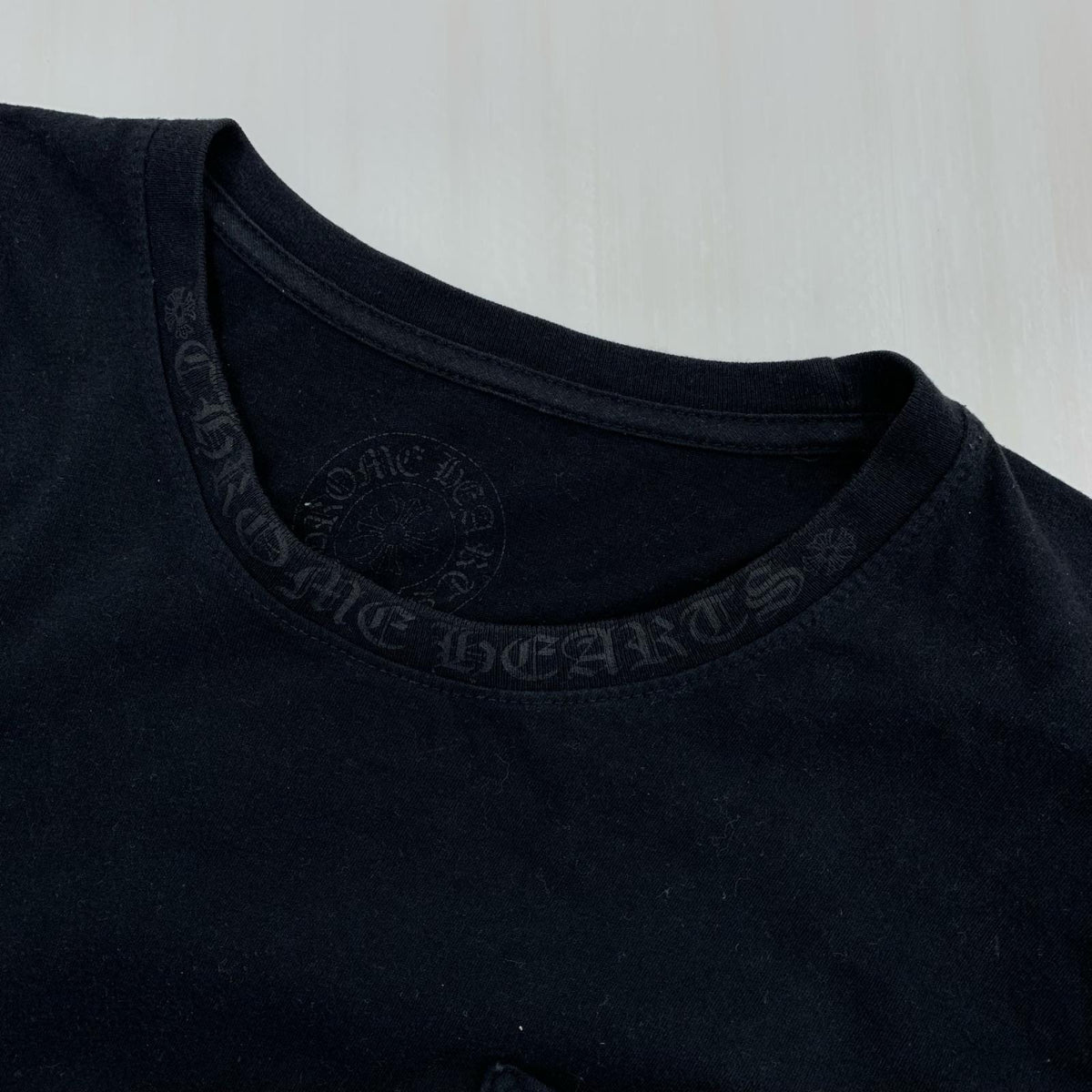長袖Tシャツ Gradient Script Horseshoe L/S Tee L L ブラック
