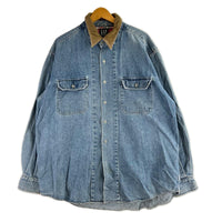 長袖シャツ OLD GAP DENIM L ブルー