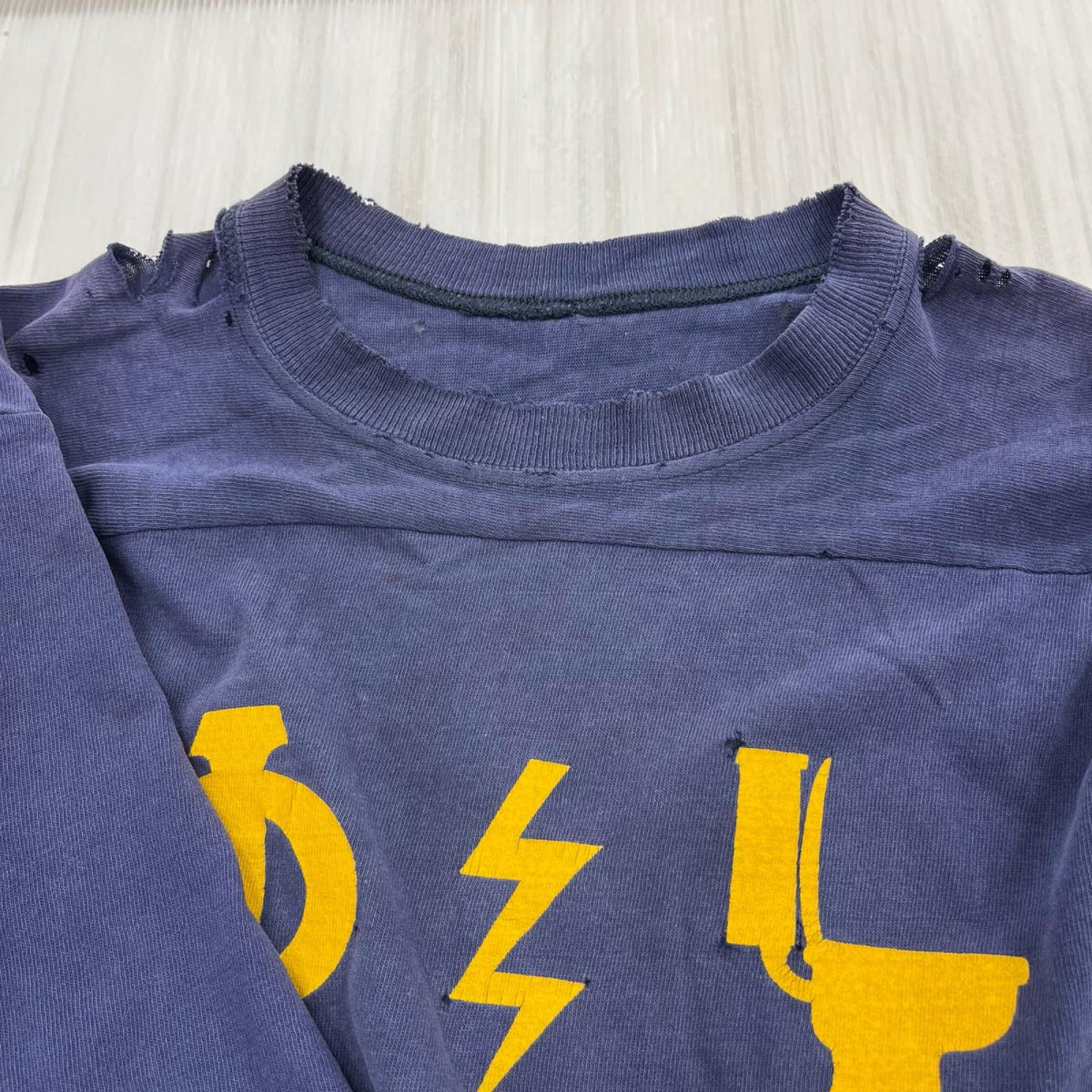 半袖Tシャツ PHI ZAPPA KRAPPA フロッキー 紺 ネイビー