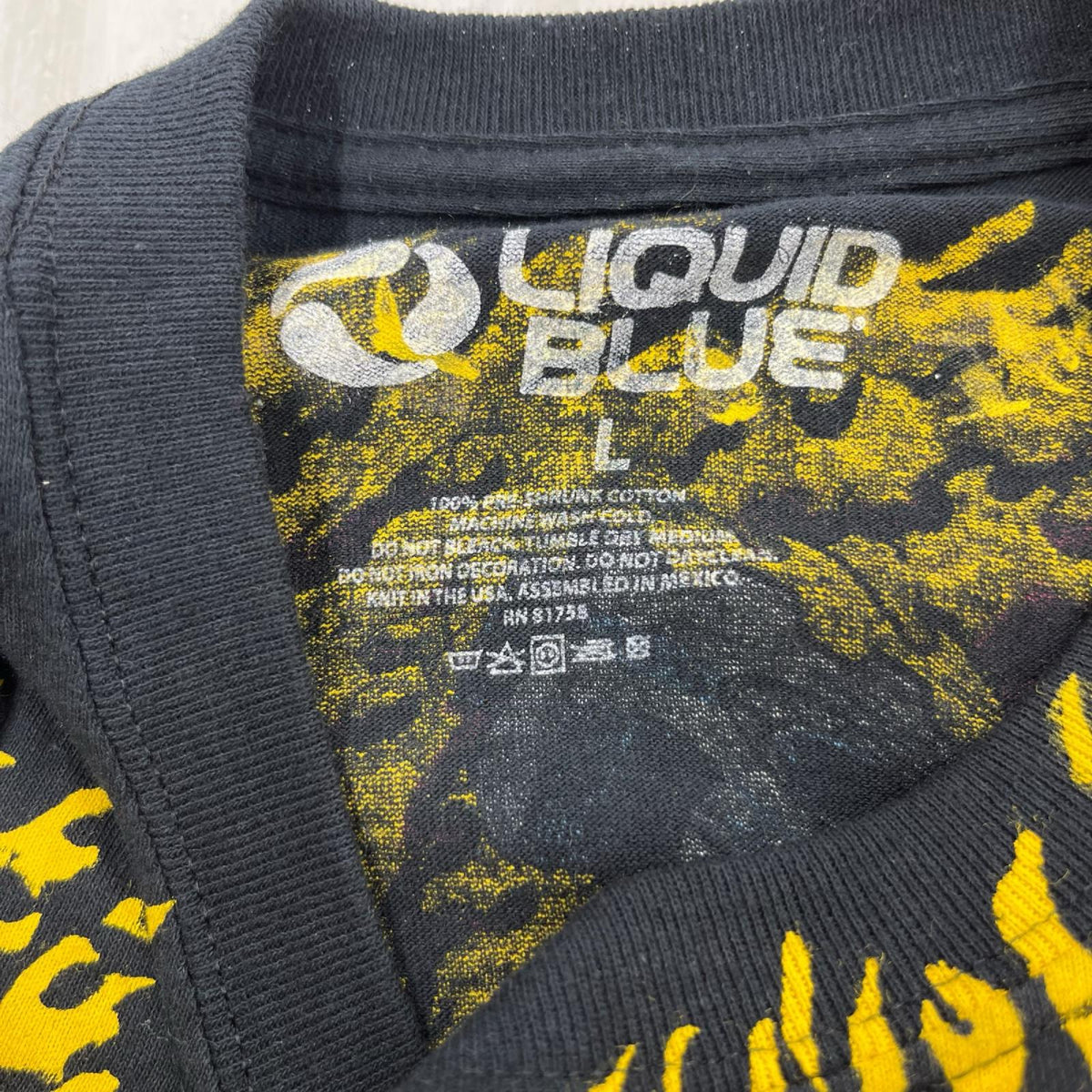 半袖Tシャツ LIQUID BLUE ウルヴァリン (L) L ブラック