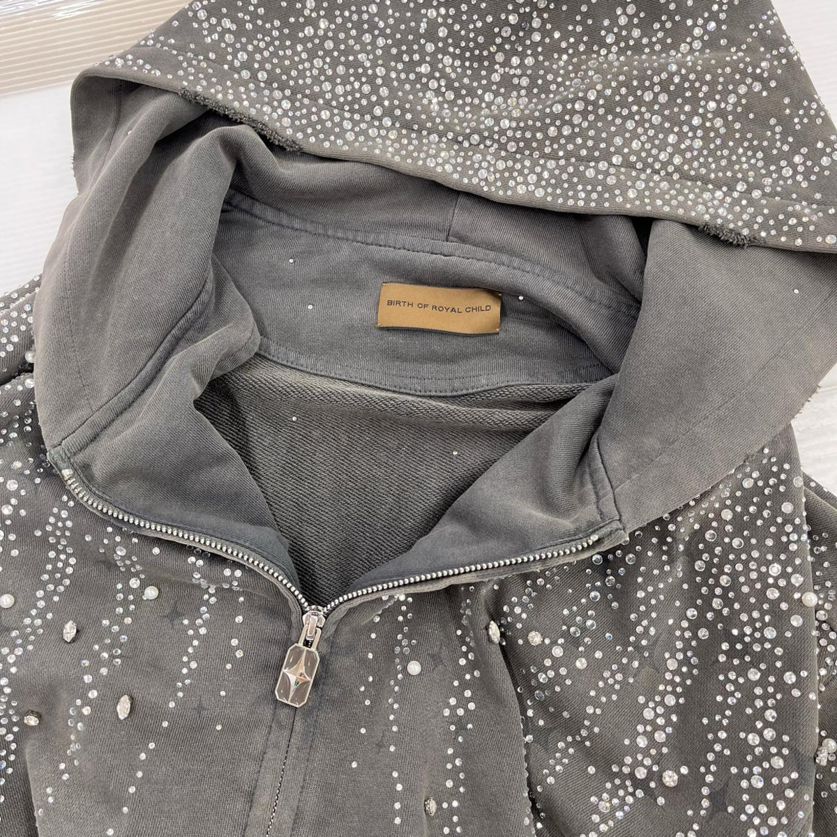 パーカー Steller Diamond Hoodie グレー (M) M グレー