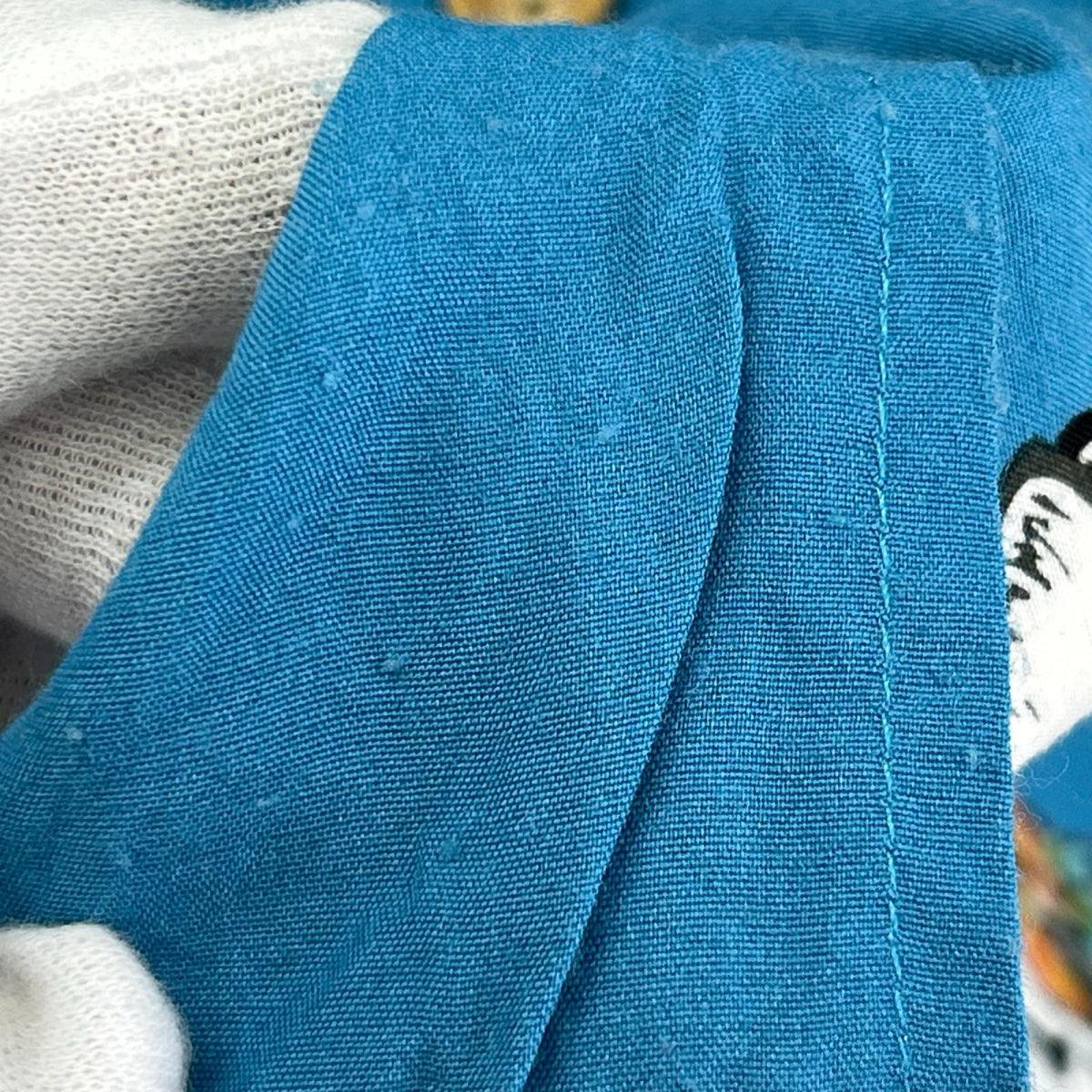 半袖シャツ アロハシャツ 青 M