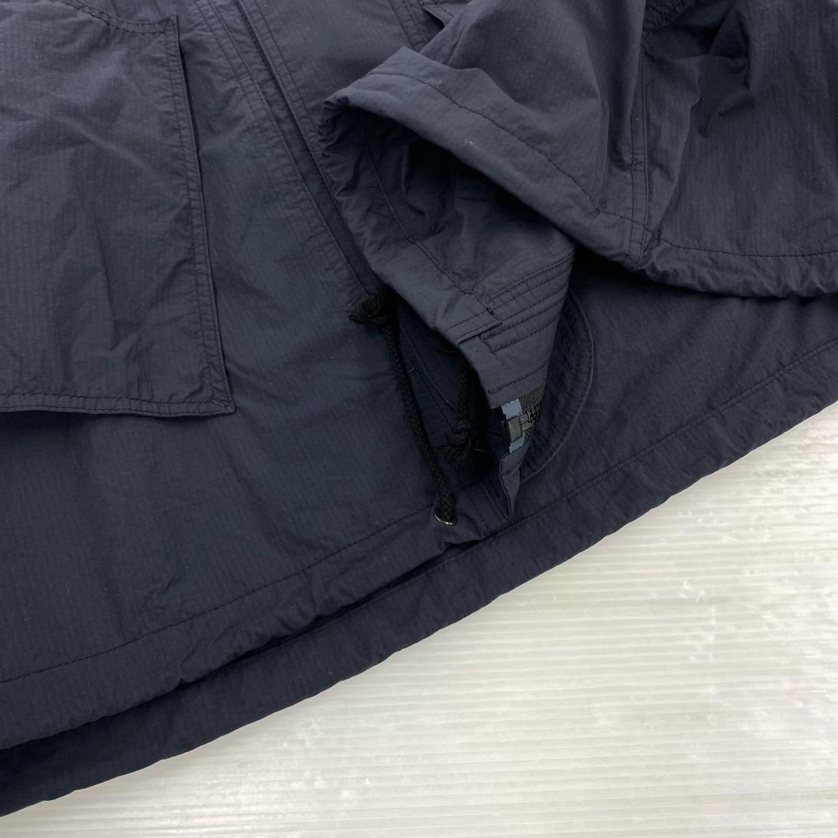 ジャケット 24SS ショートミリタリージャケット 紺 L ネイビー