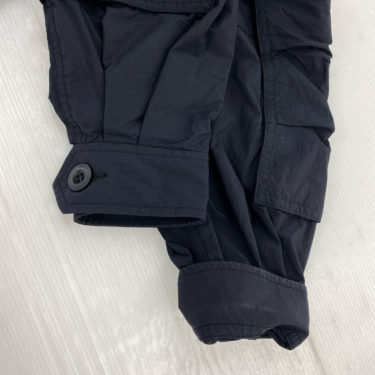 ジャケット 24SS ショートミリタリージャケット 紺 L ネイビー