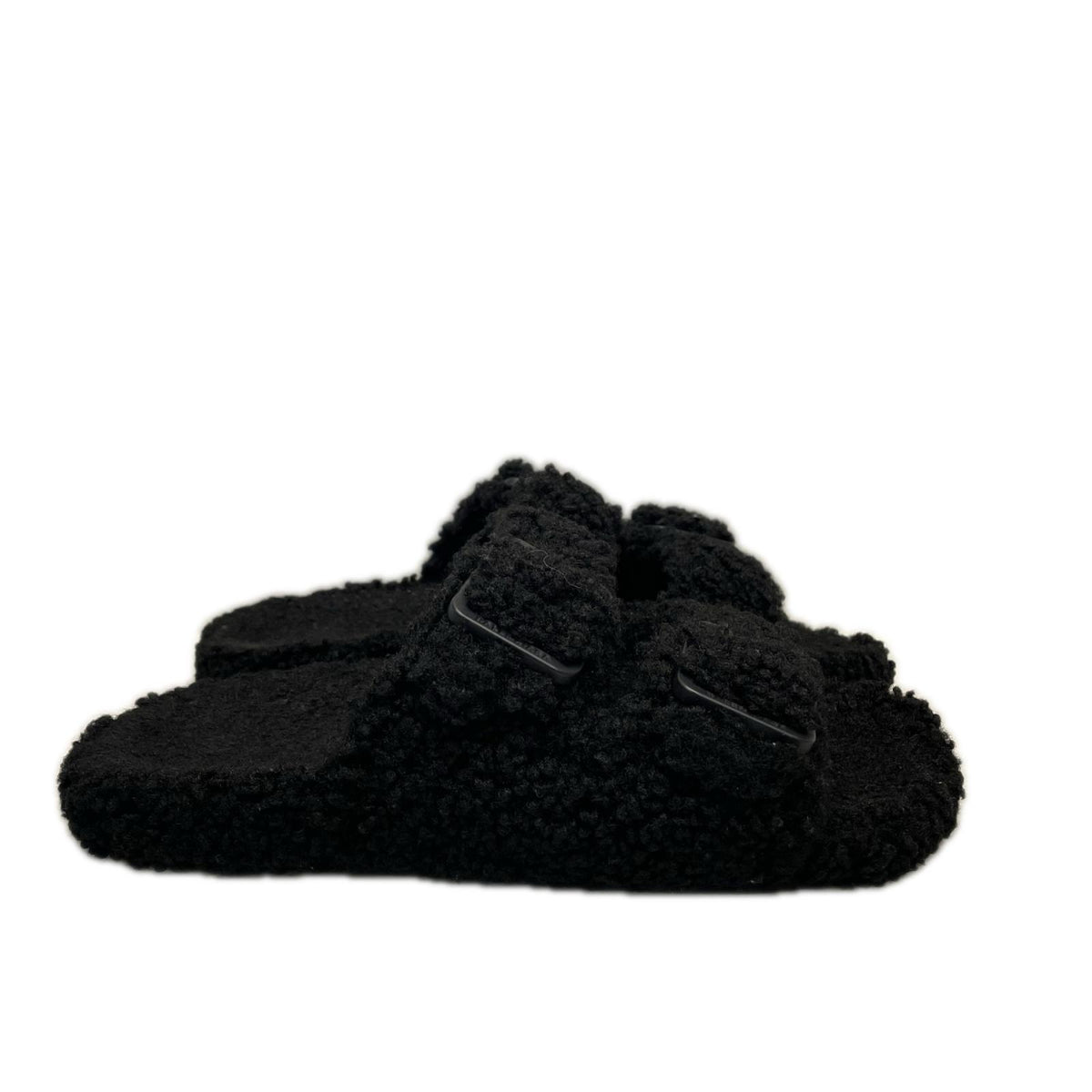 BALENCIAGA Furry オープンミュール サンダル 25cm (US7 UK6 1/2 EU40)