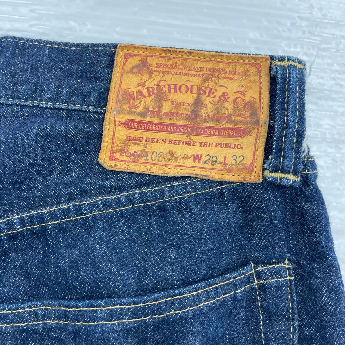 デニムパンツ LOT1000XX ストレート インディゴ (W31) 29 ネイビー