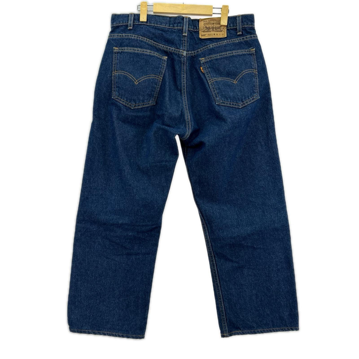 デニムパンツ USA製 505 オレンジタブ インディゴ (W35) 36 ネイビー