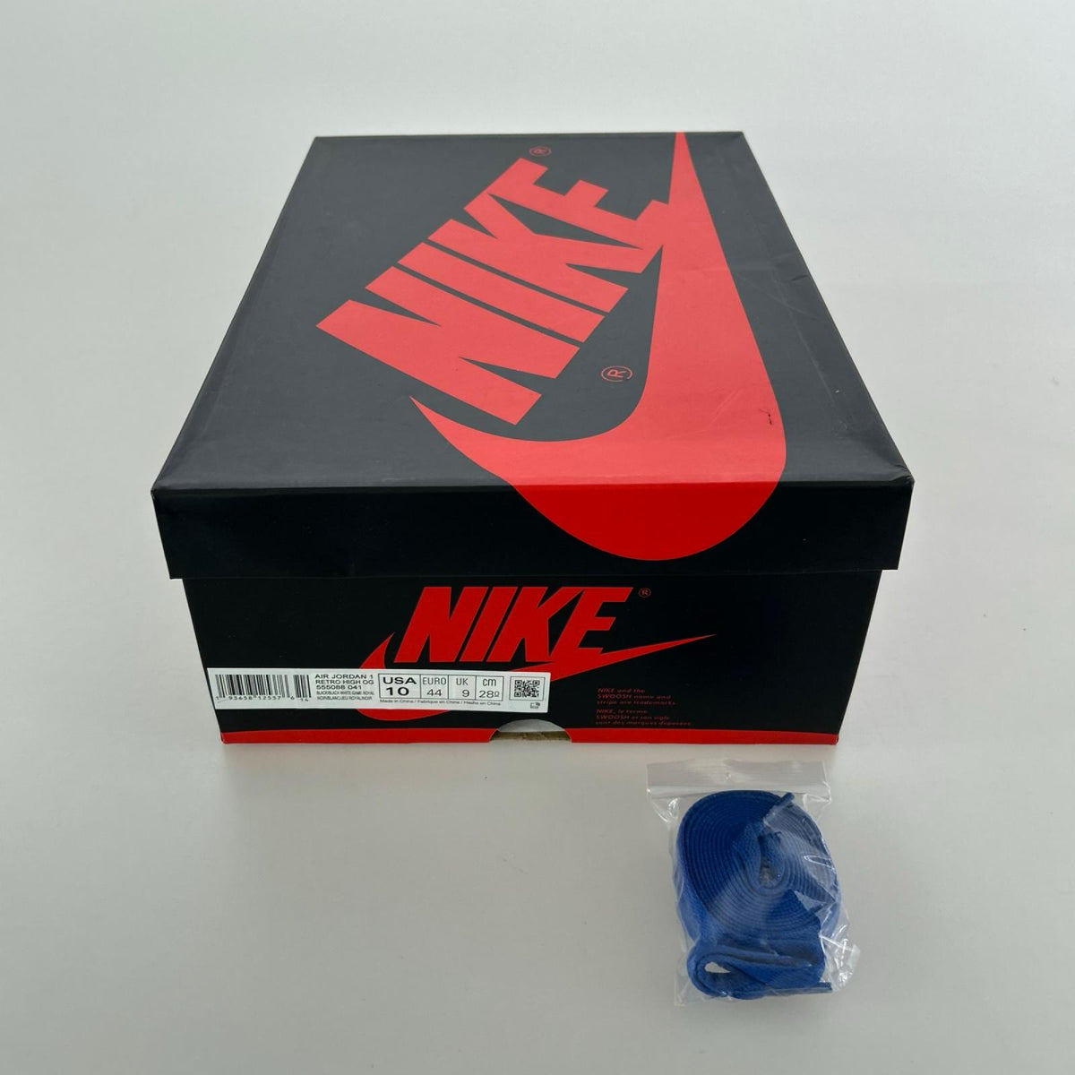 スニーカー Air Jordan 1 Retro High OG "Royal Toe" 28cm (US10 UK9 1/2 EU46)