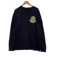 長袖Tシャツ MONCLER GENIUS MAGLIA T-SHIRT L/S カットソー ブラック M ブラック