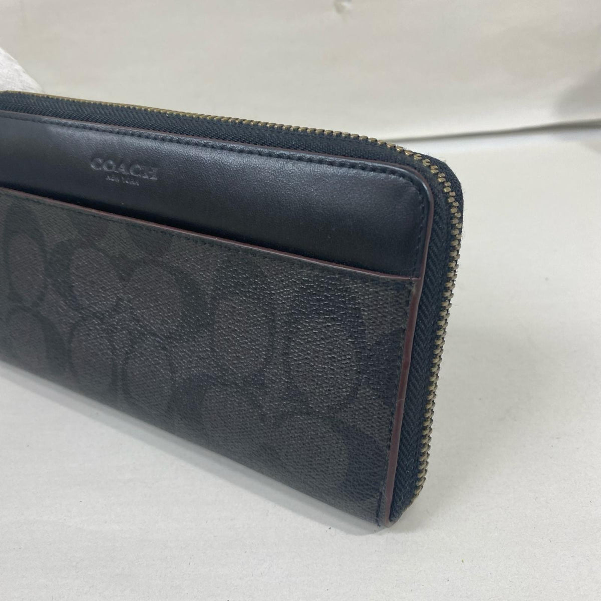 ッシグネチャー レザー 財布 F25517
