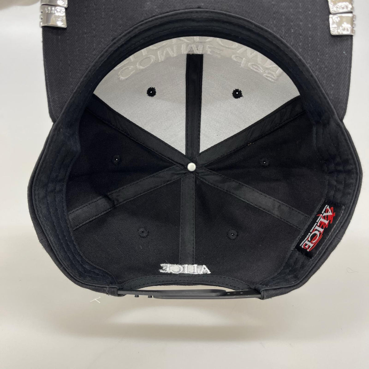 キャップ ALICE X SSUR COMME SNAPBACK 黒 ブラック