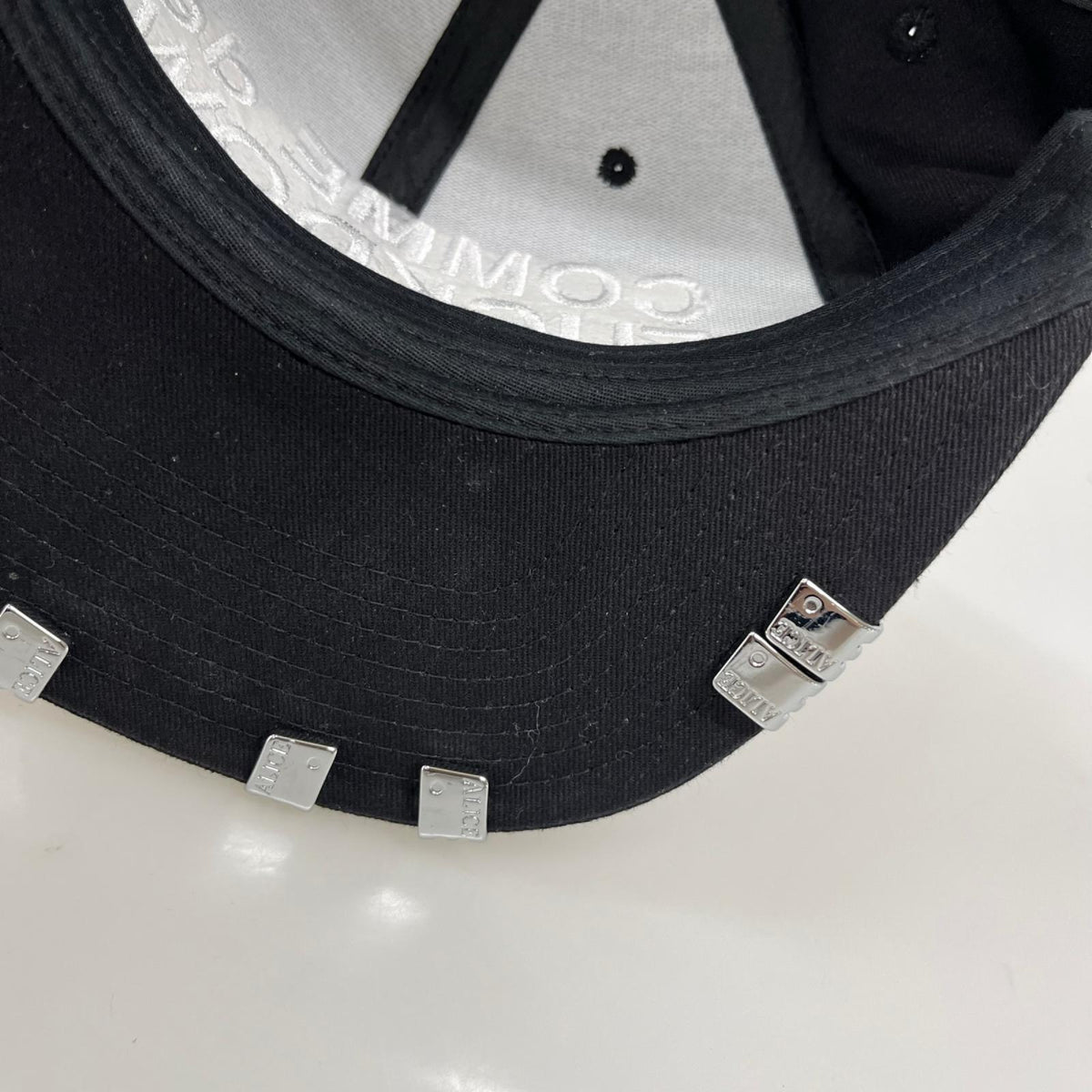 キャップ ALICE X SSUR COMME SNAPBACK 黒 ブラック