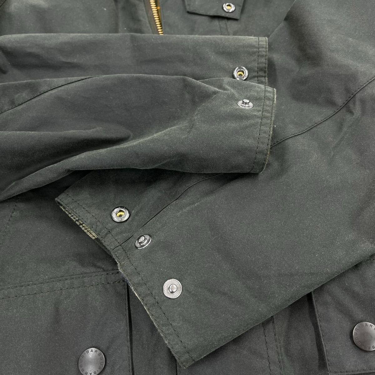 ジャケット Barbour OVERSIZE WAX BEDALE オーバーサイズ ビデイル 36 グリーン