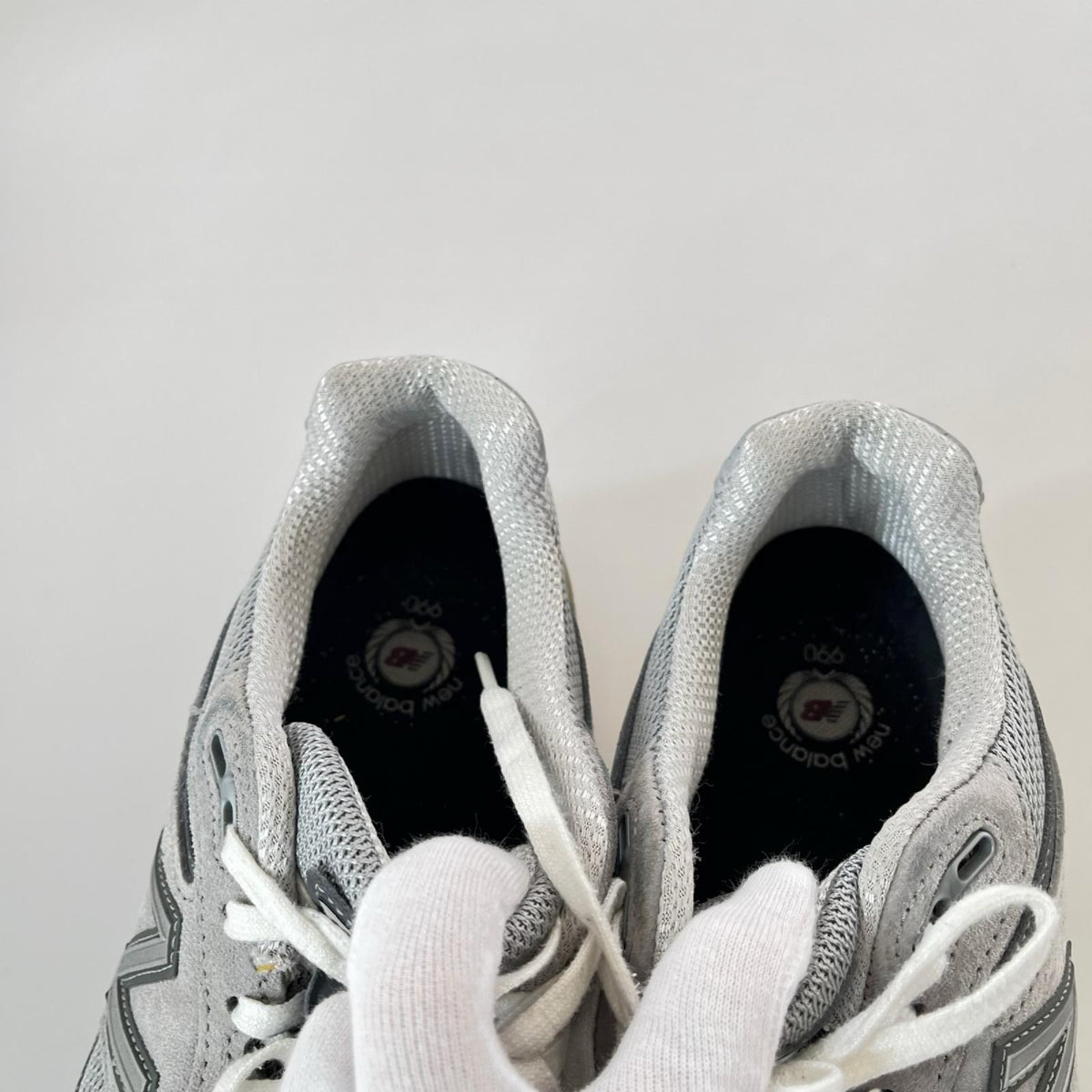 スニーカー NEW BALANCE USA製 M990GL4 990V4 GREY 26.5cm 26.5cm (US8 1/2 UK8 EU43) グレー