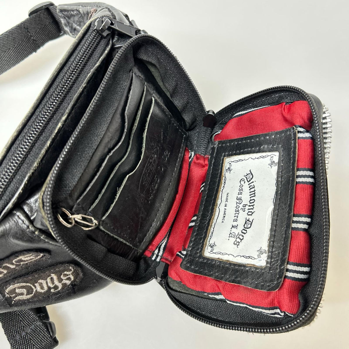 ショルダーバッグ Vanson x Diamond Dogs ブラック