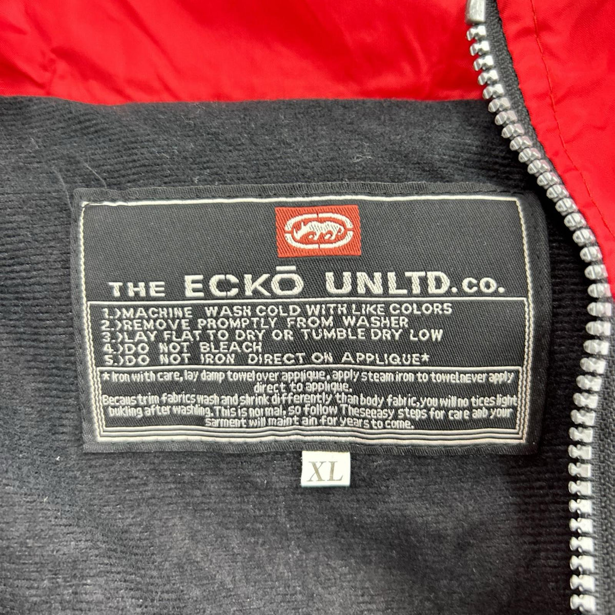 ジャケット ECKO UNLTD ナイロン ジャケット 赤