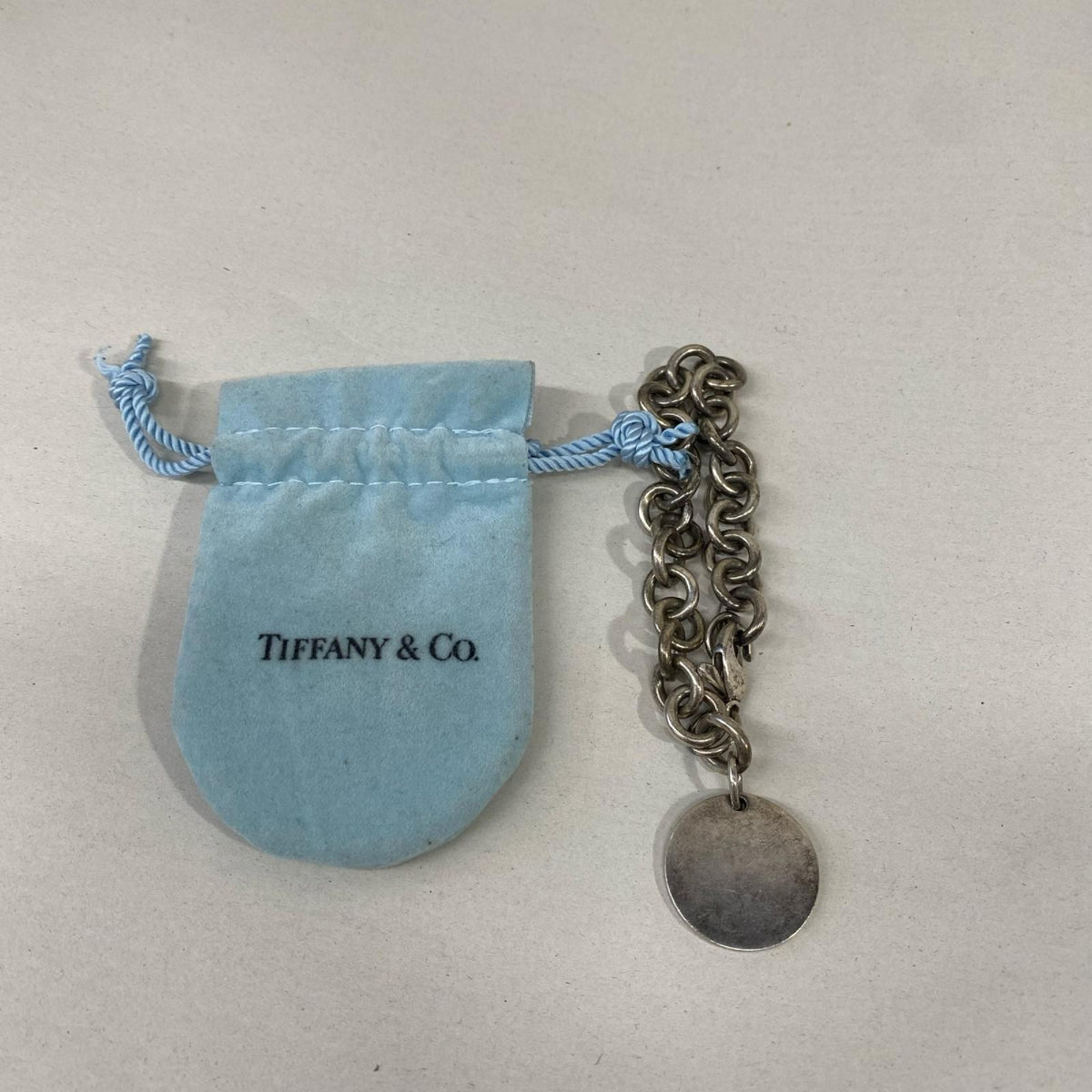 TIFFANY&Co./リターントゥ ラウンドタグ ブレスレット/925