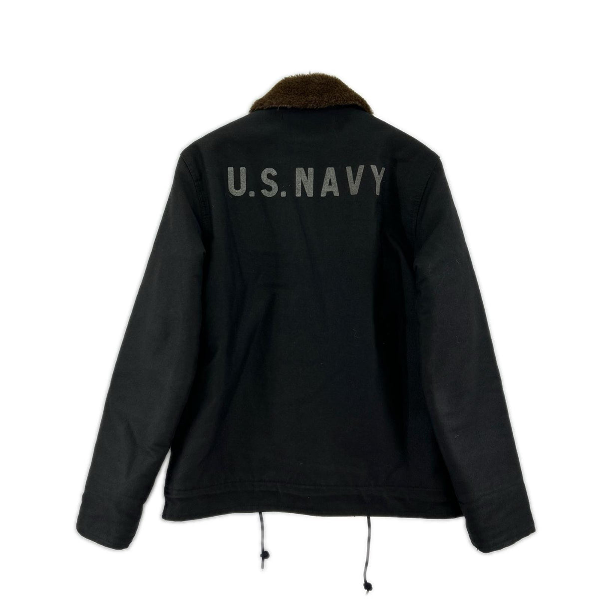 ジャケット 98年復刻 US NAVY WWII DECK JACKET 38 ブラック