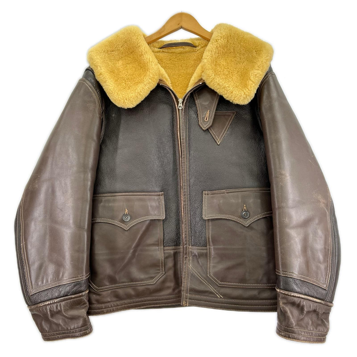 レザージャケット Type AN-J-4 Jacket BRW 42 ブラウン