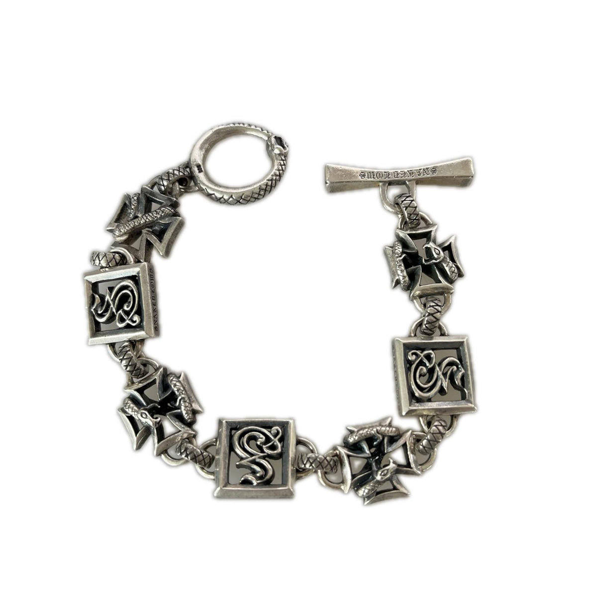 ブレスレット SNAKED LOWS BRACE 925 ブレスレット シルバー