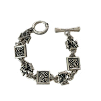 ブレスレット SNAKED LOWS BRACE 925 ブレスレット シルバー