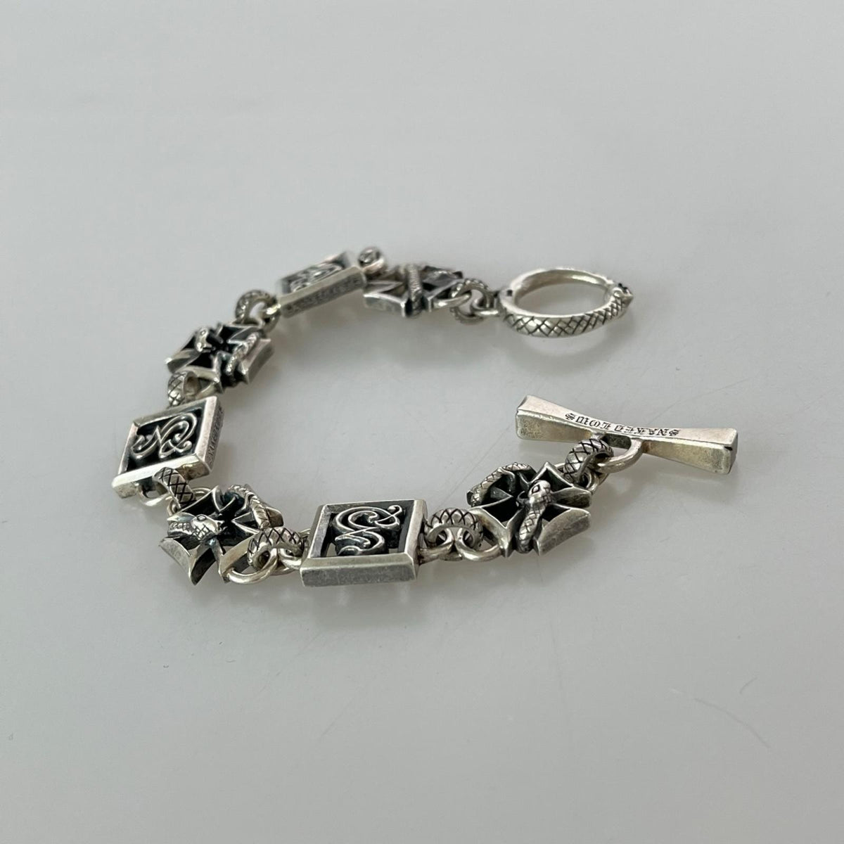 ブレスレット SNAKED LOWS BRACE 925 ブレスレット シルバー
