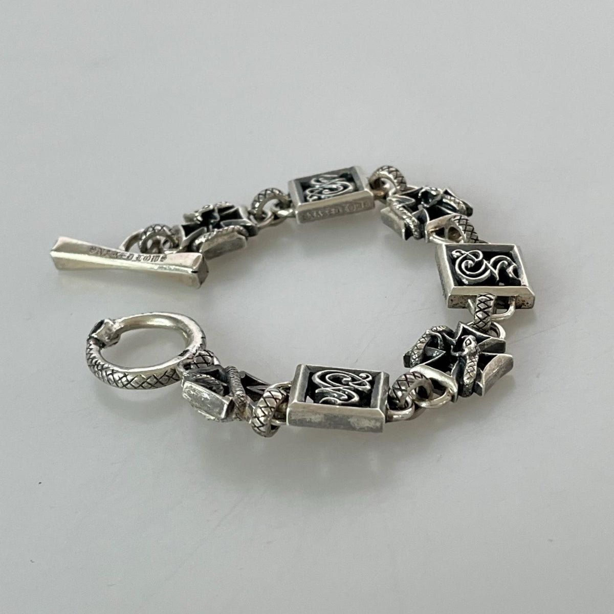 ブレスレット SNAKED LOWS BRACE 925 ブレスレット シルバー