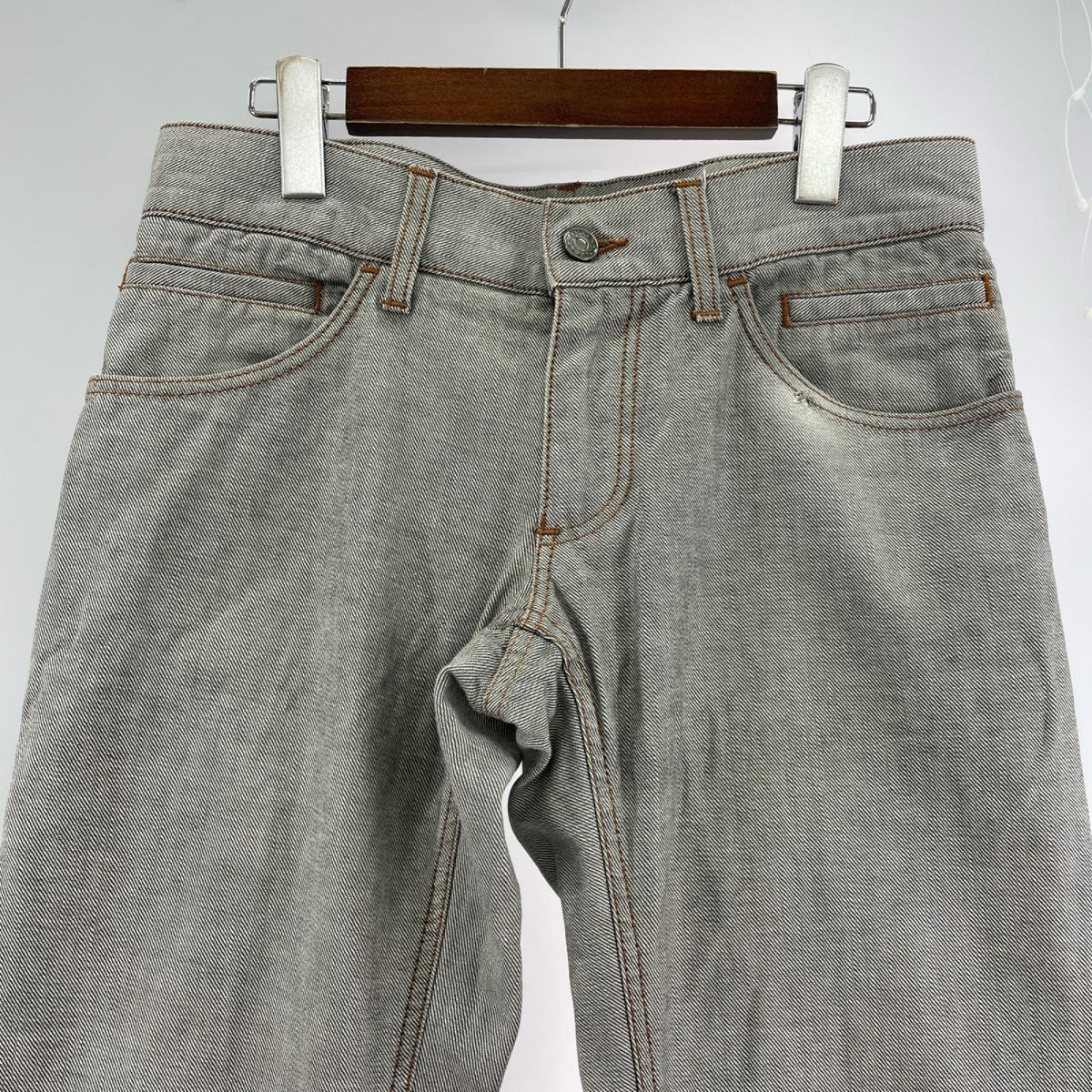 デニムパンツ ストレートパンツ 44 44 グレー