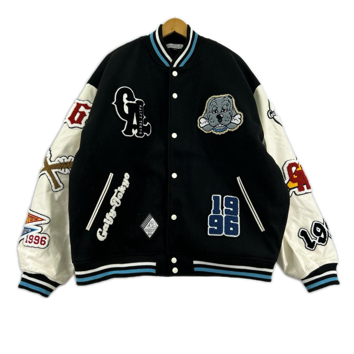 ジャケット GALFY スタジャン L ブラック