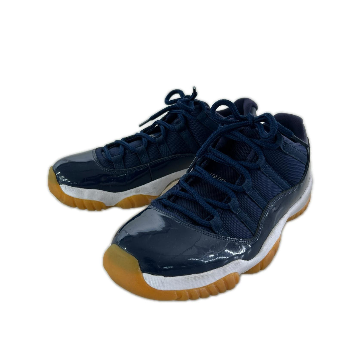 スニーカー AIR JORDAN 11 RETRO LOW 528895-405 28.5cm (US10 1/2 UK10 EU47) ネイビー