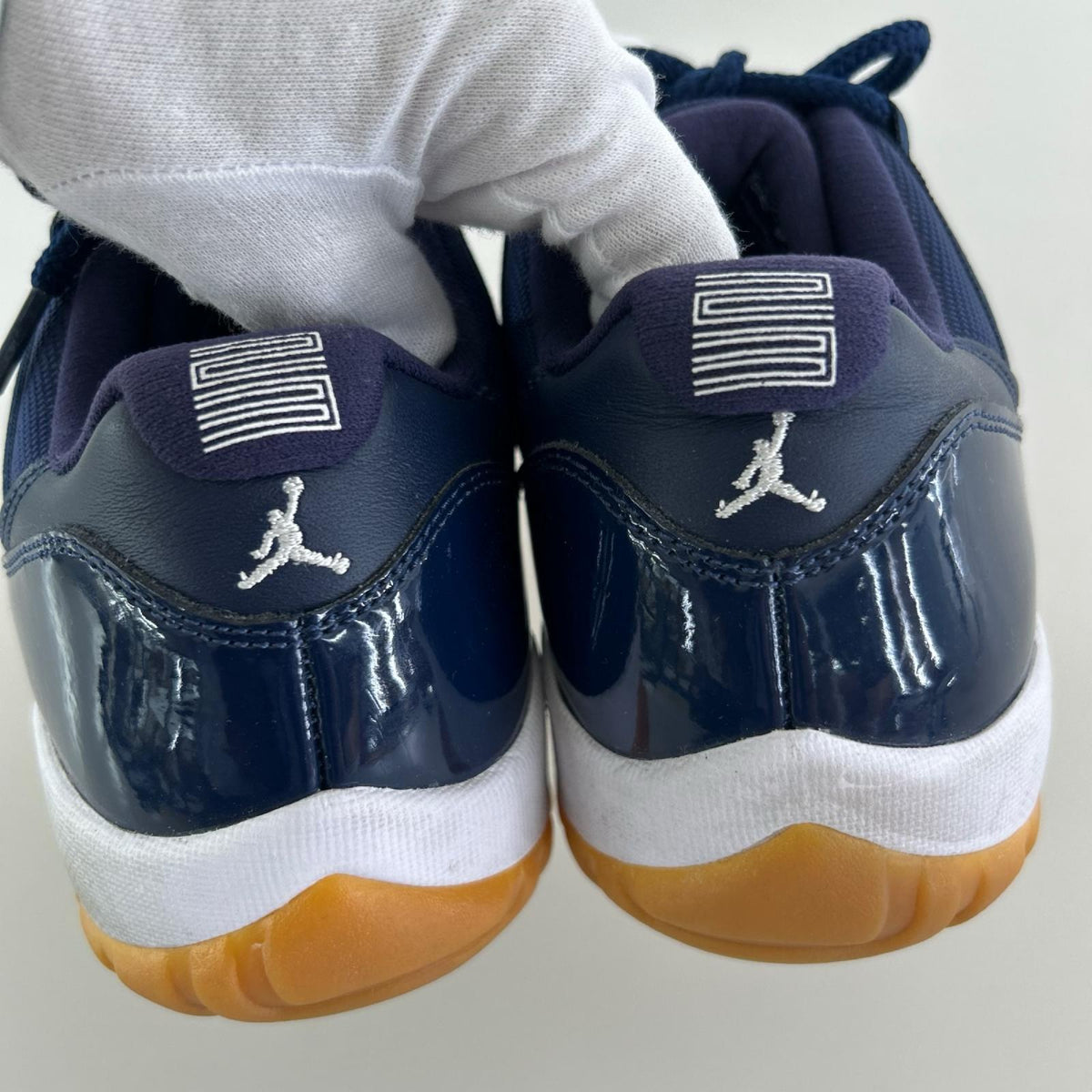 スニーカー AIR JORDAN 11 RETRO LOW 528895-405 28.5cm (US10 1/2 UK10 EU47) ネイビー