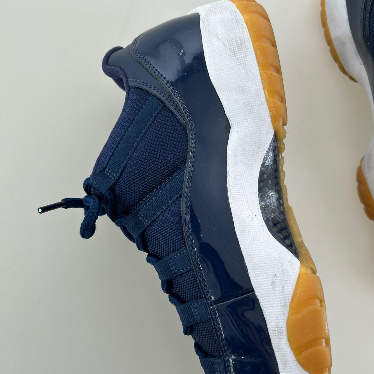 スニーカー AIR JORDAN 11 RETRO LOW 528895-405 28.5cm (US10 1/2 UK10 EU47) ネイビー
