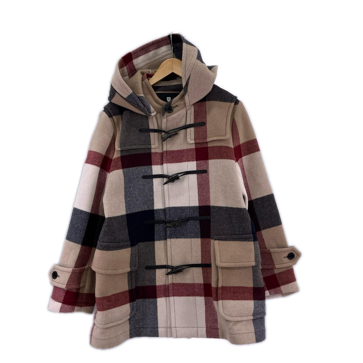 その他アウター ダッフルコートチェック (M) M マルチカラー
